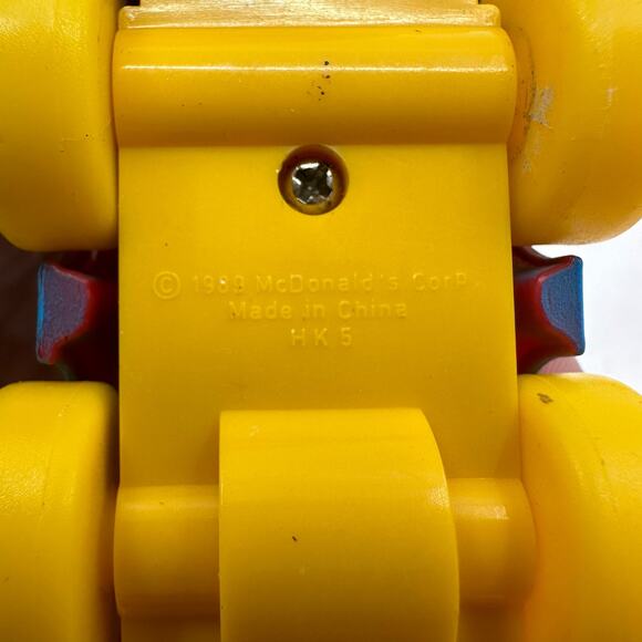 Vintage 1980’-90’s McDonald's Happy Meal Toys Mini Vehicles Characters 7 Pcs Set - Picture 4 of 6